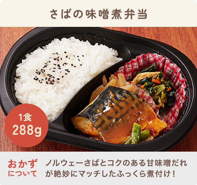 さばの味噌煮弁当
