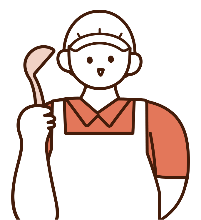 サービス付き高齢者向け住宅（45名規模）のご担当者様のイラスト